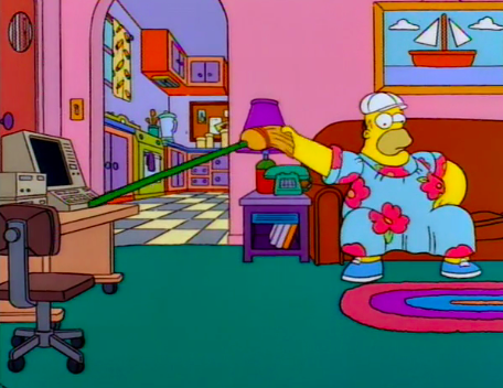 The Homer Simpson School of Working from Home